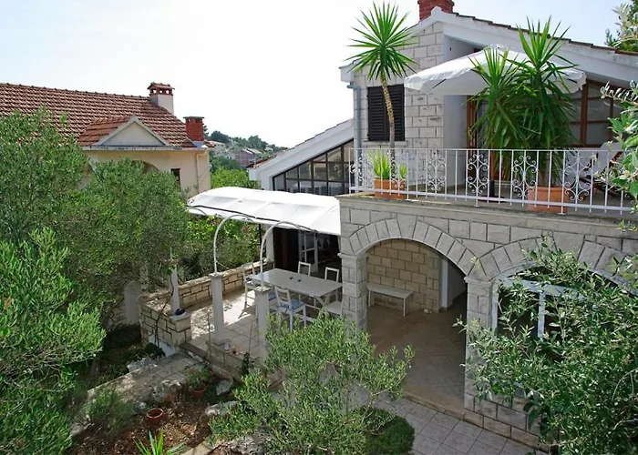 House In Tri Porte With Sea View, Terrace, Air Conditioning, Wifi 166-1 Semesterbostad *