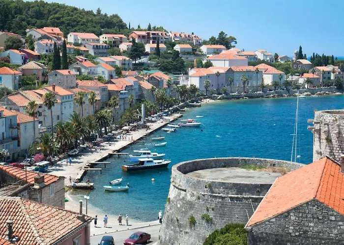 Semesterbostad House In Tri Porte With Sea View, Terrace, Air Conditioning, Wifi 166-1 *